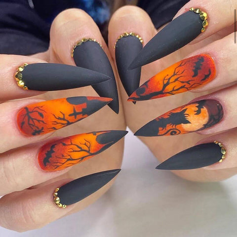 halloween nail design ideas 2020