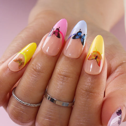 Spring-nail-art-design-butterfly-nail
