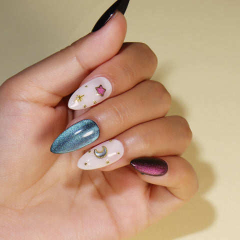 cat-eye-nail-design-summer-night-nail-art