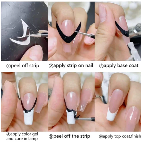 How to Do a Stripe Nail Art Design with Tape - Howcast