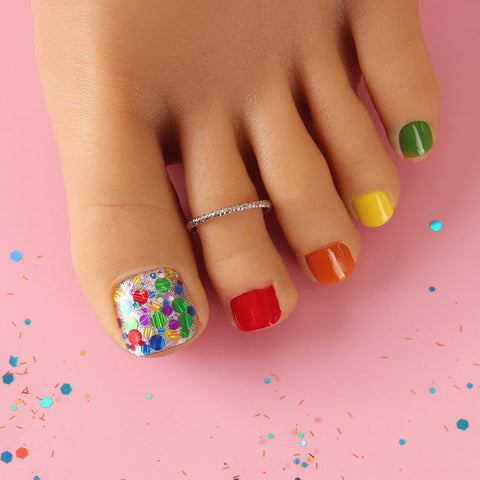 rainbow-nail-art-glitter-summer-nail-set