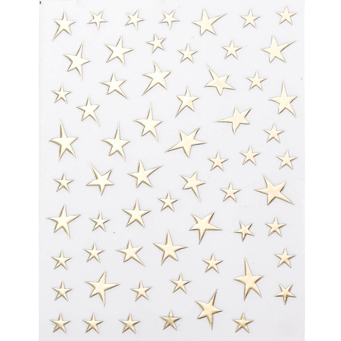 Star Dazzles™ Stickers, gold & silver glitter