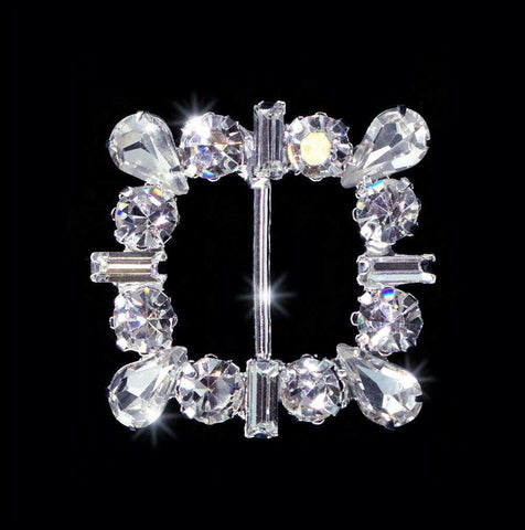 Rhinestone Round Buckle ― item# 4790622