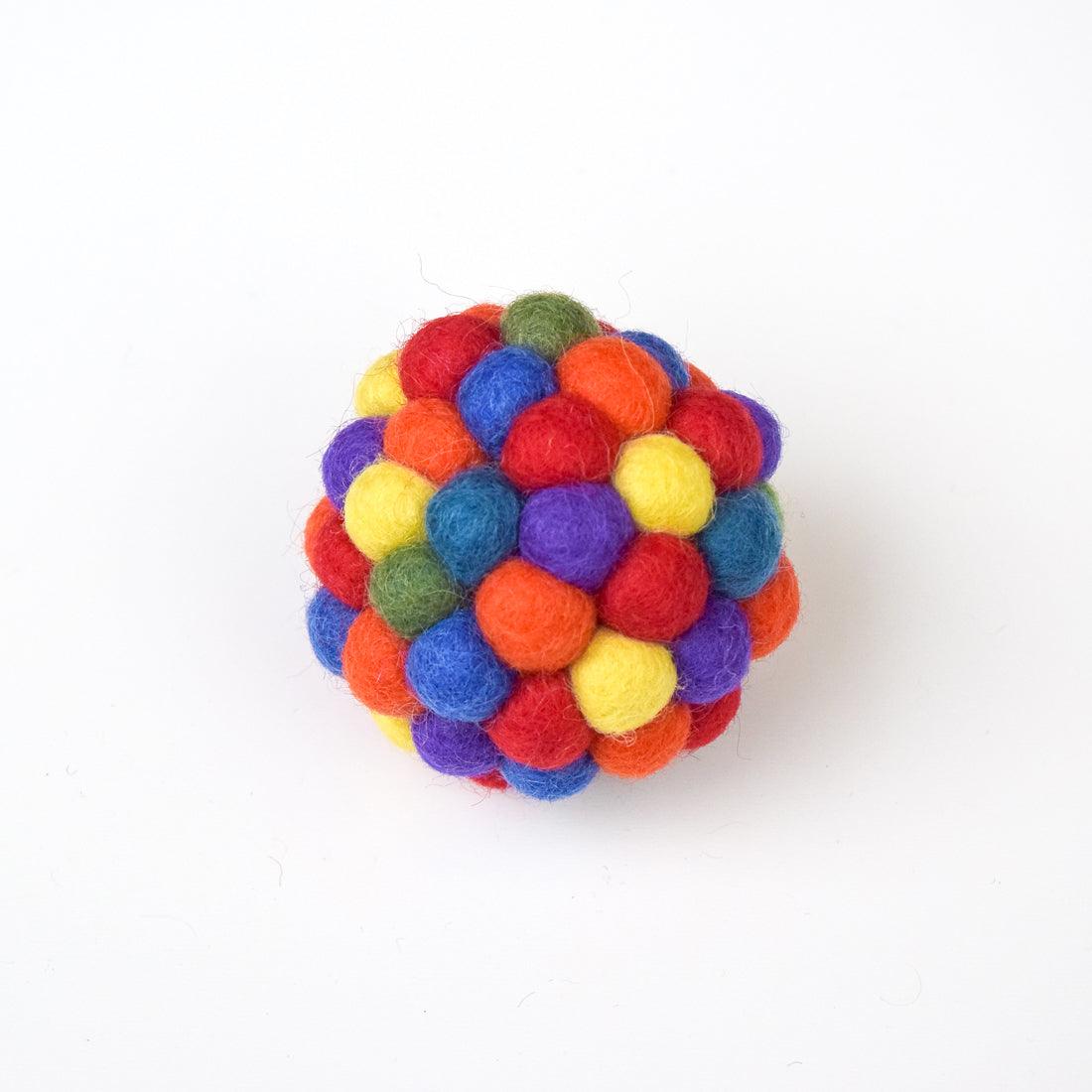 Felt Cat Snuffle Mat Colourful Cat Toy 