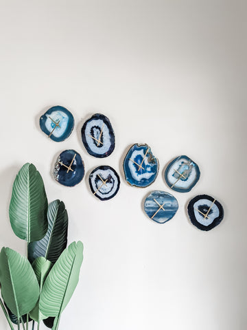 Agate Wall Clocks