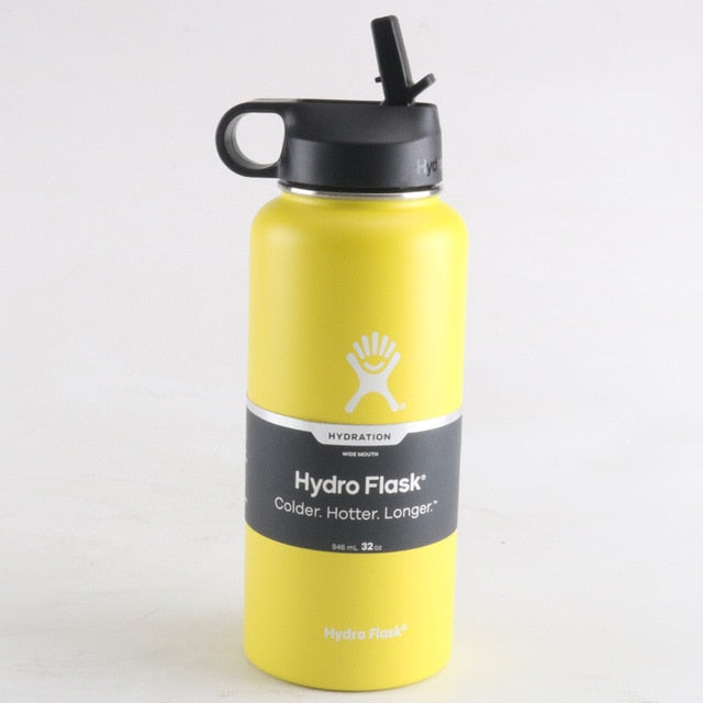 hydro flask 32 oz wide mouth yellow