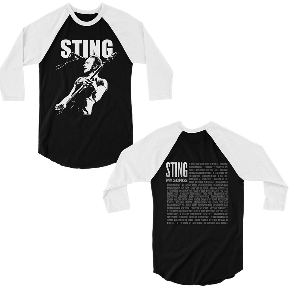 My Songs Las Vegas Raglan - Sting Official Store product image