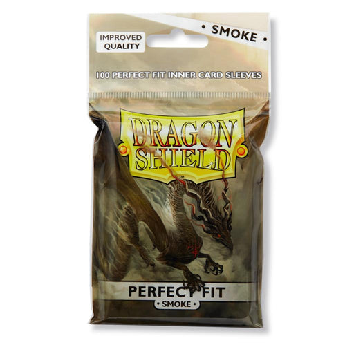 Dragon Shield Perfect Fit Sealable Sleeve - Smoke ‘Yarost’ 100ct