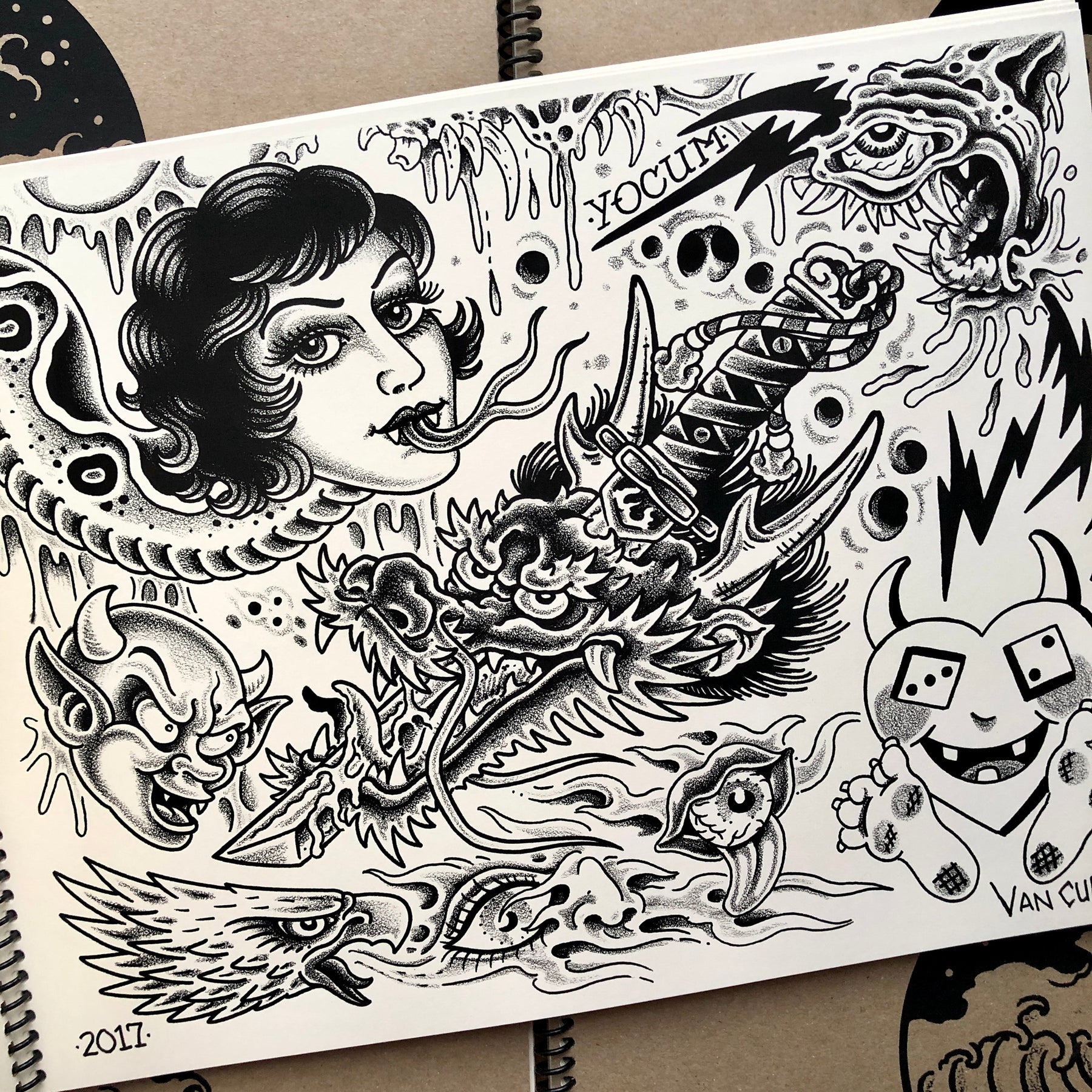 Downtown Tattoo Flash Books