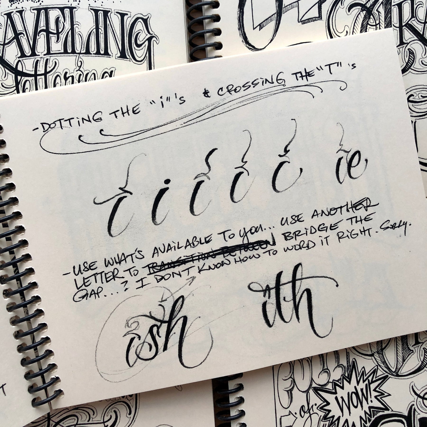 BJ Betts - The Traveling Lettering Guide – BELZEL BOOKS