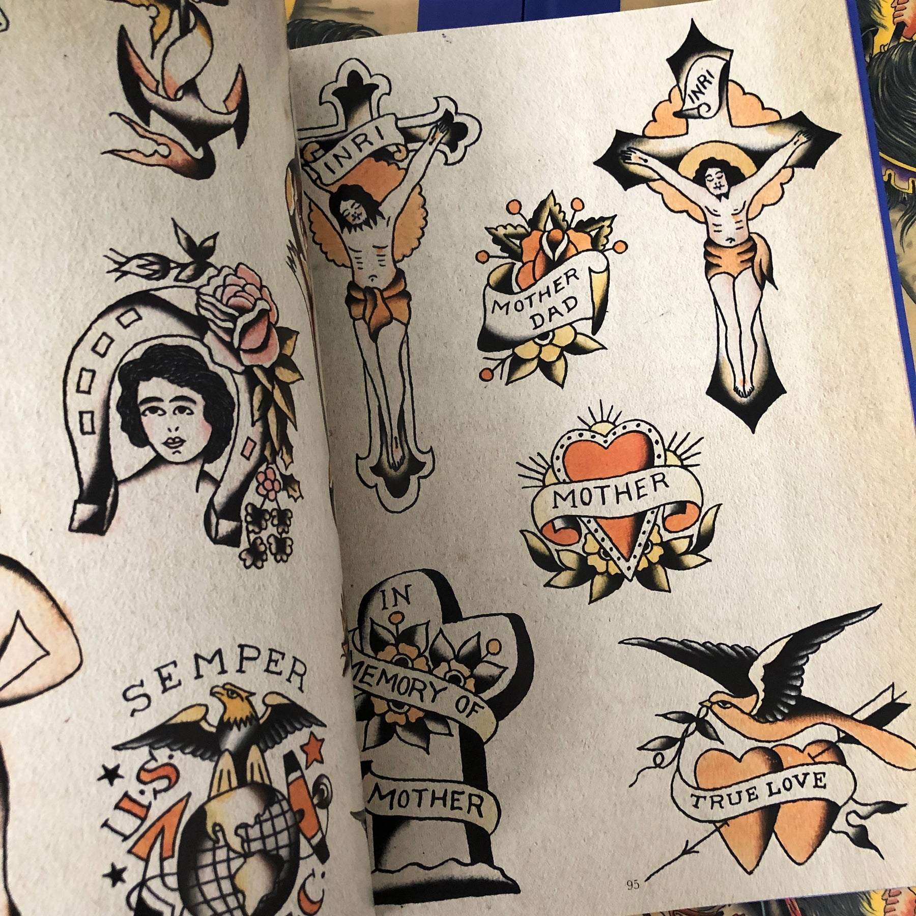 Nate Moretti  Traditional Tattoo Flash  BELZEL BOOKS