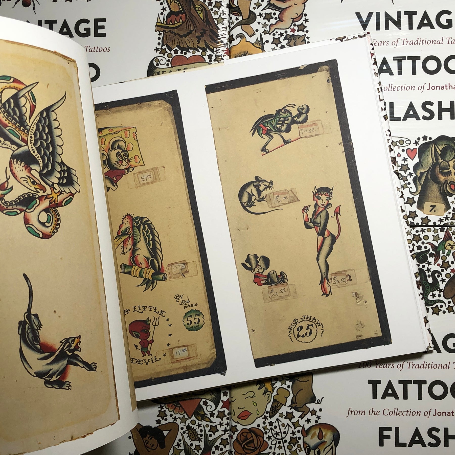 Vintage Tattoo Flash Volume I  BELZEL BOOKS