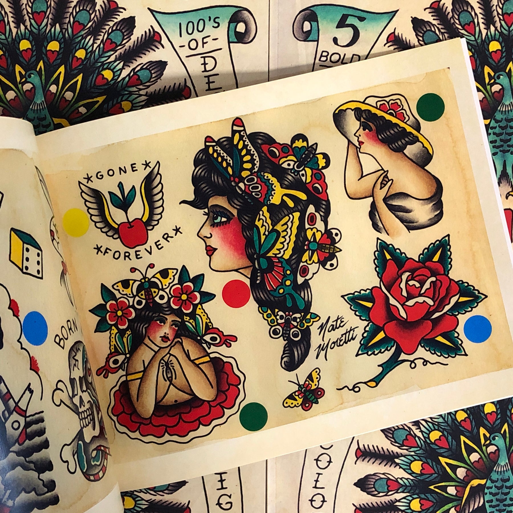 American Traditional Tattoo Flash  Etsy