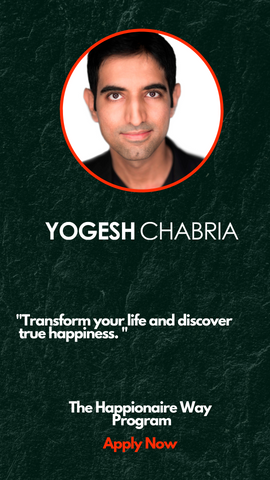 Yogesh Chabria The Happionaire Way 