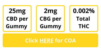 CBD Gummy Lab Report COA Info
