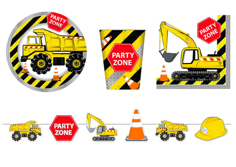 Construction party supplies - The Party Room