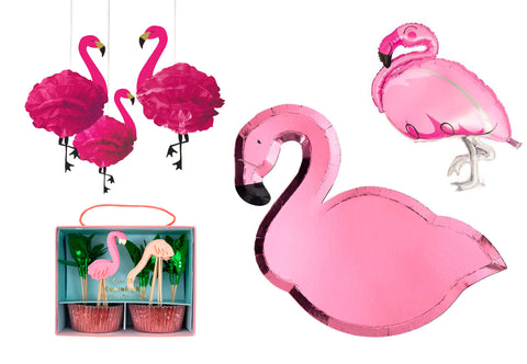 Flamingo party supplies - The Party Room