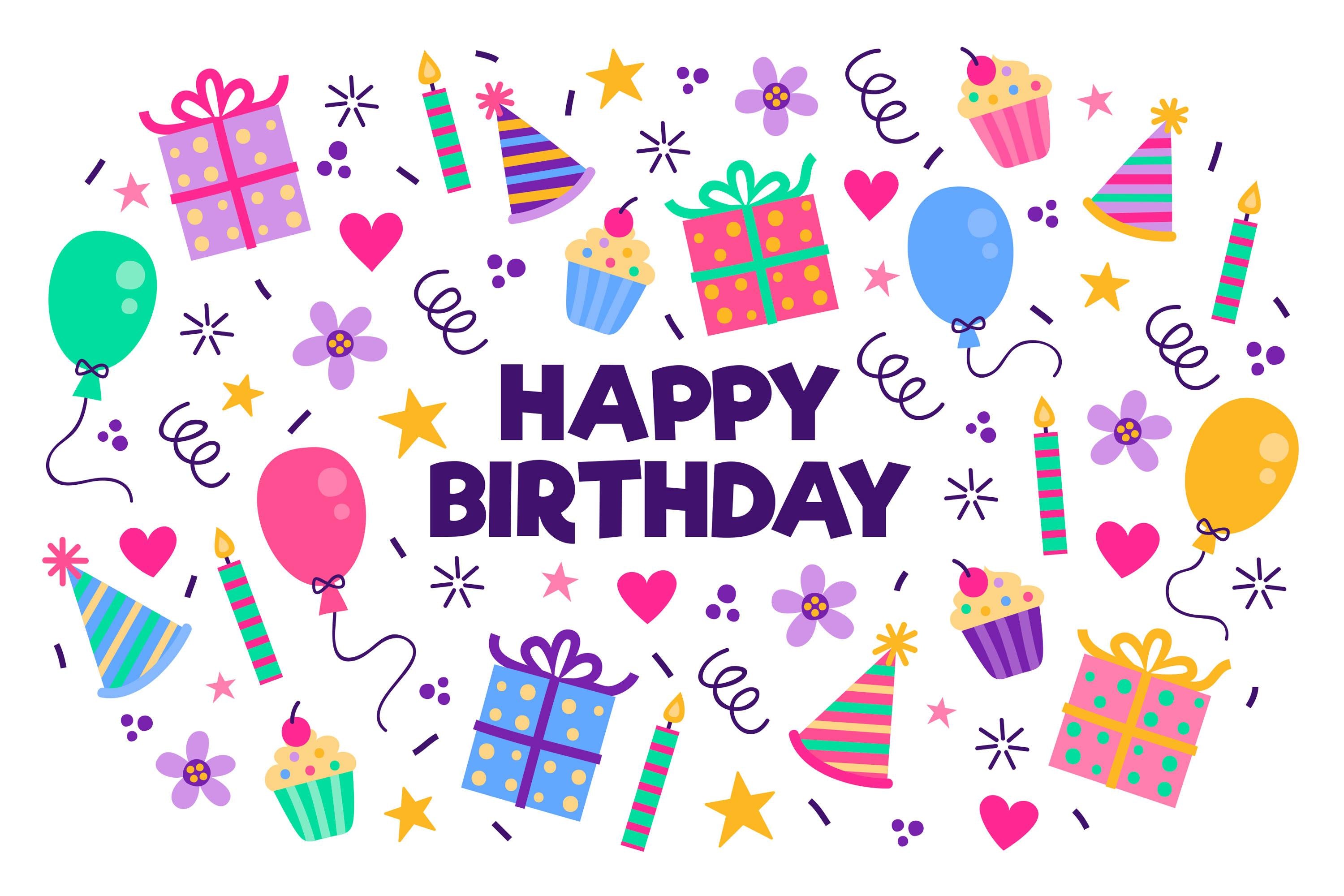 20 Best Happy Birthday Zoom Backgrounds | The Party Room