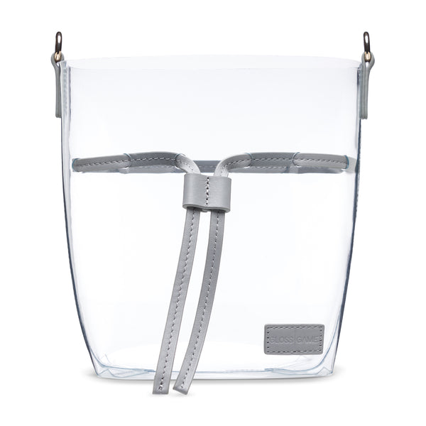 Emma Clear Crossbody Light Gold 8x6x2.5