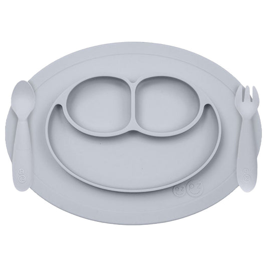 ezpz - Mini Feeding Set - Pewter