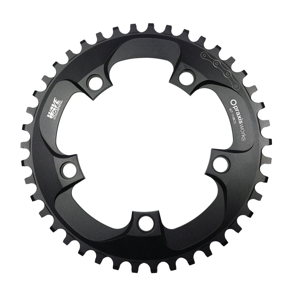 Praxis 110bcd WAVE TECH 1x Chainring – Great Western Bicycle Co.