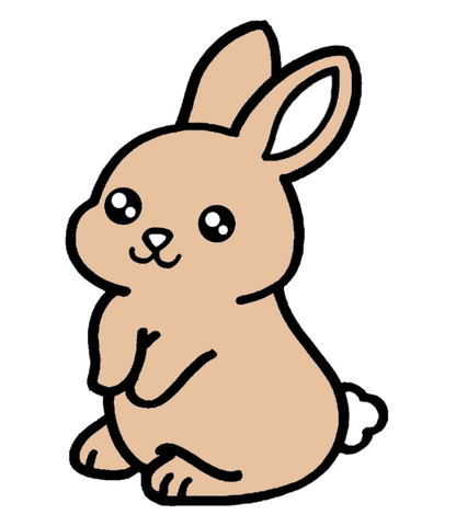 corps lapin