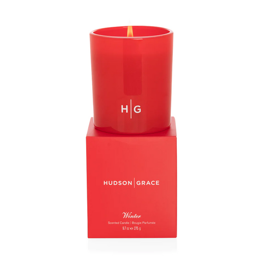 HGF#258SC January Snowdrop Candle – Heart-Teez