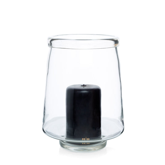 Jacob Scissor-Cut Glass Tumbler, 8 oz. - Hudson Grace