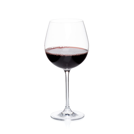 Elijah Large Scissor-Cut Wine Glass, 14 oz. - Hudson Grace