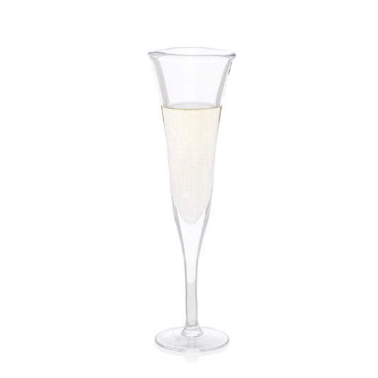 Elijah Small Scissor-Cut Wine Glass, 12 oz. - Hudson Grace