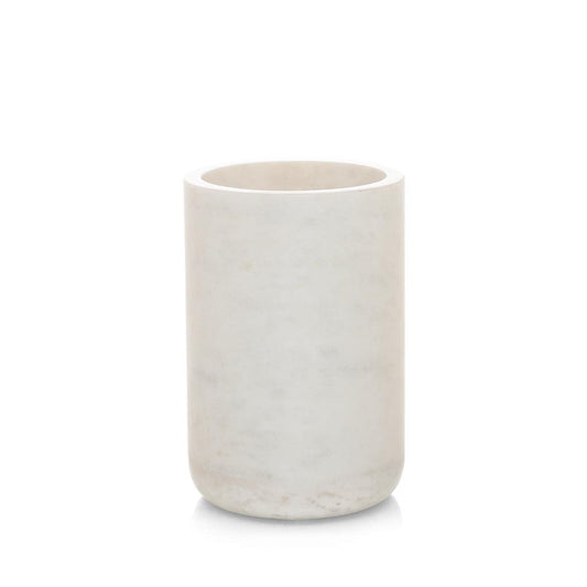 White Marble Paper Towel Holder - Hudson Grace