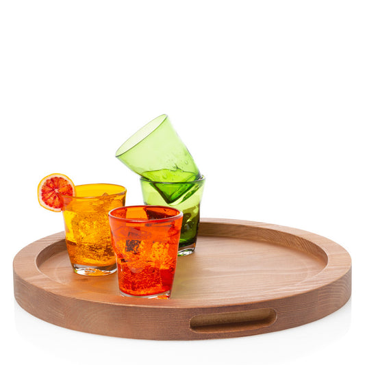 HG Reclaimed Wood Lazy Susan, Small - Hudson Grace