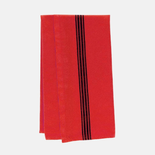 Orange Striped Linen Tea Towels, Set of 2 - Hudson Grace