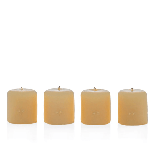 Small Clear Votive Glass Candle Holder - Hudson Grace