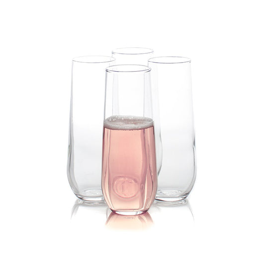 Hudson Clear Champagne Glass Pack of 2, Homewares