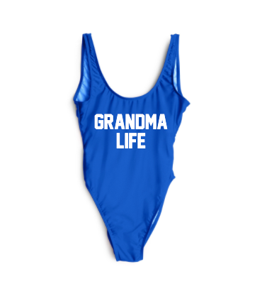 Swimsuit granny Extreme bikini