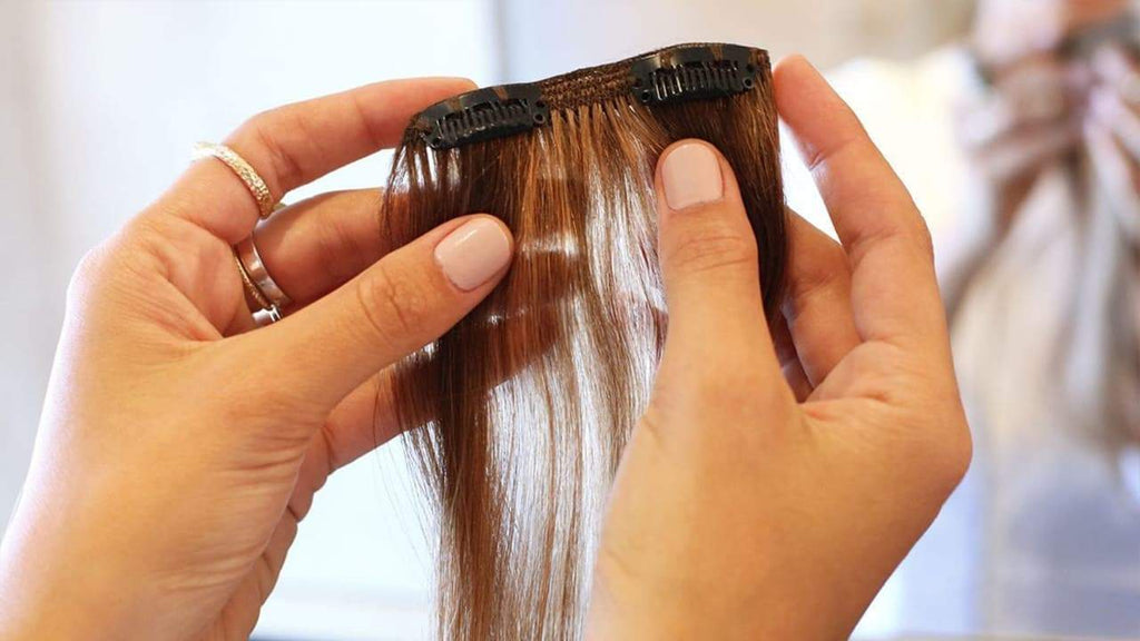 The Art of How To Hide Hair Extensions in Short Hair! - JuvaBun | JuvaBun
