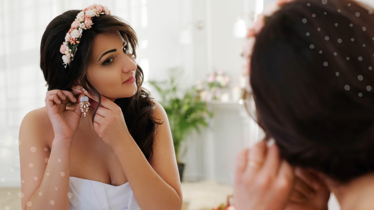 Tips for bridal hair with flowers