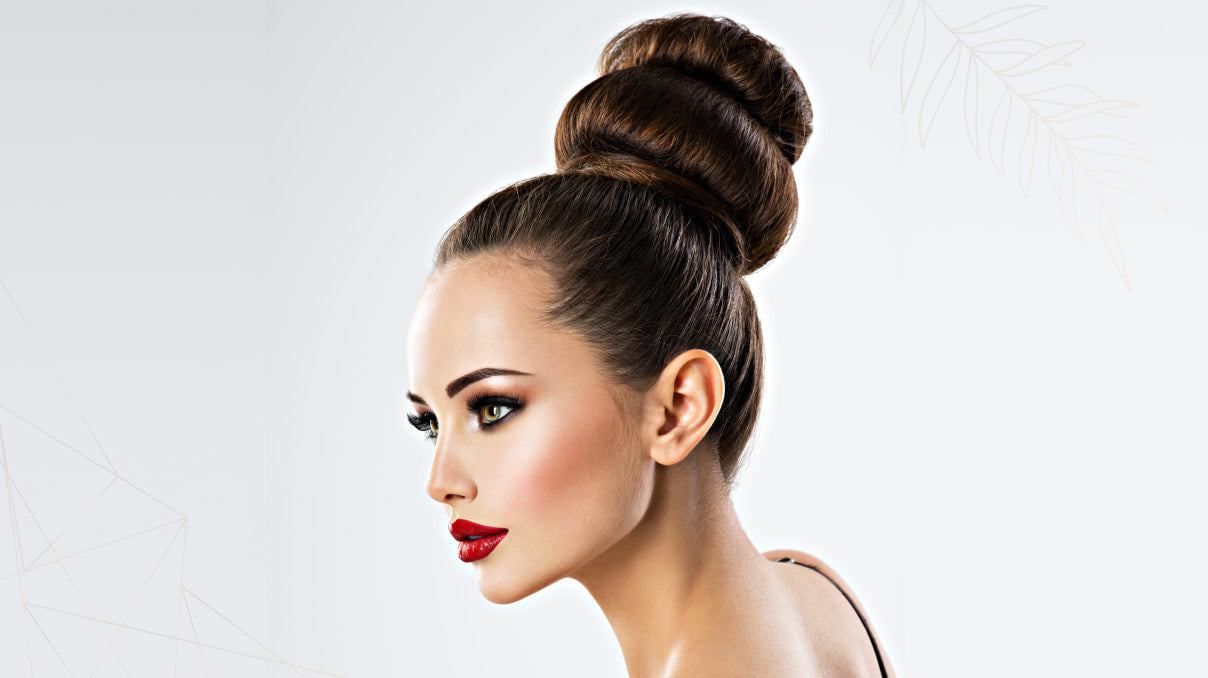 How to put a bun in your hair