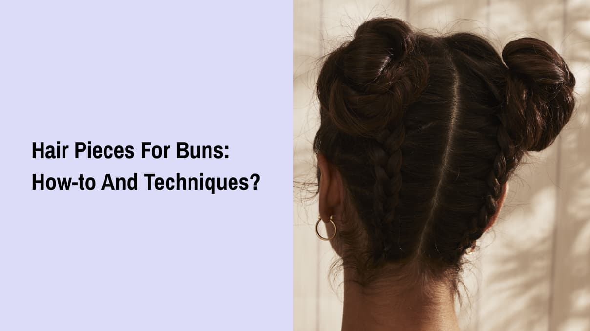 hair pieces for women with bun hairstyles