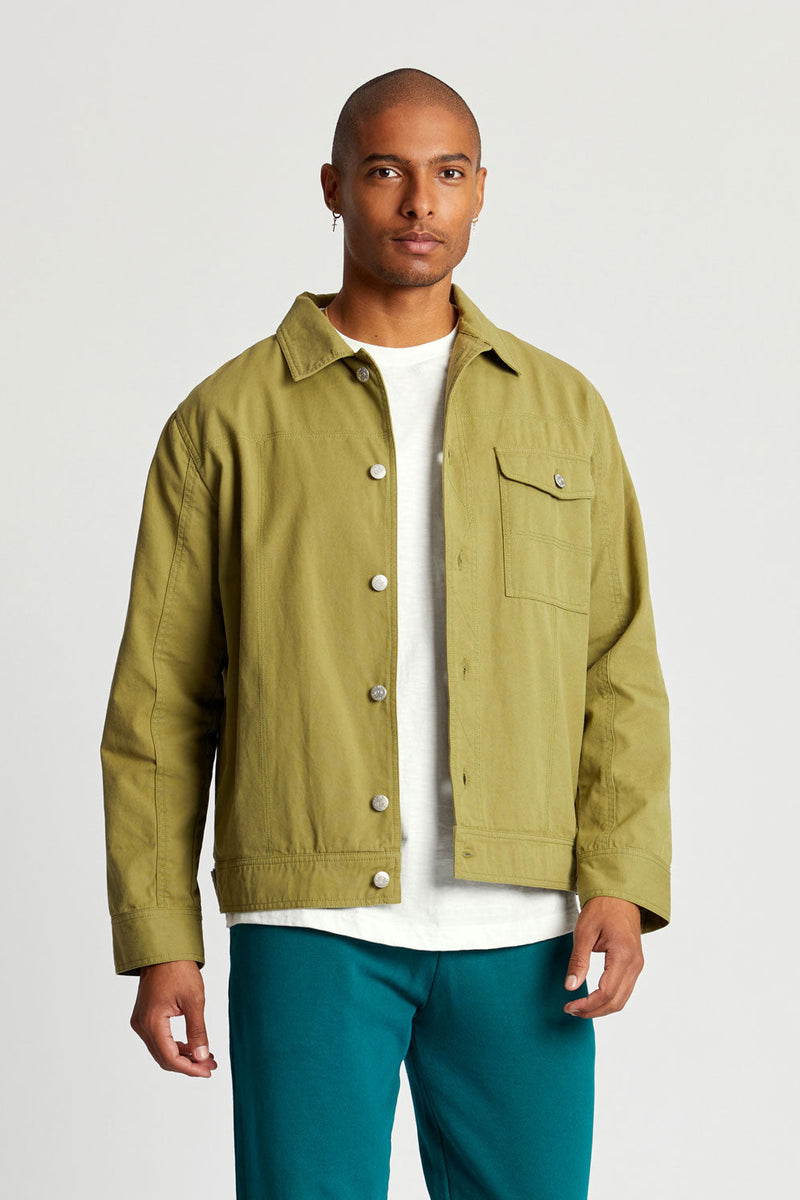 Dunbar Organic Cotton Jacket Khaki