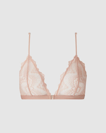 Peacock Lace Racerback Bralette, Ethical & Sustainable Lingerie