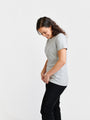 PURE WASTE - Women's T-Shirt Grey Melange, image no.2