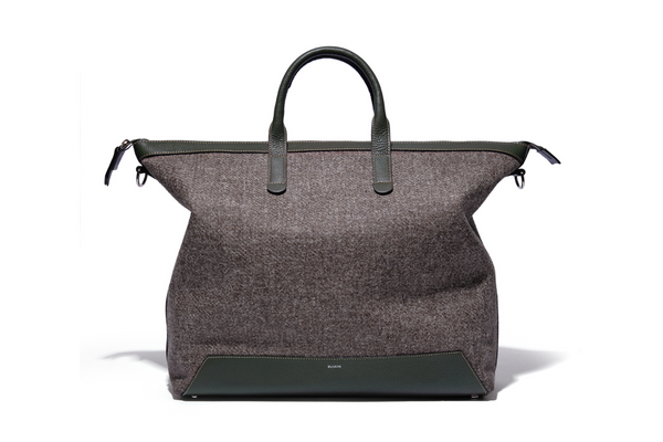 The Quentin Tote in Birch Leather & Tweed – RUSKIN