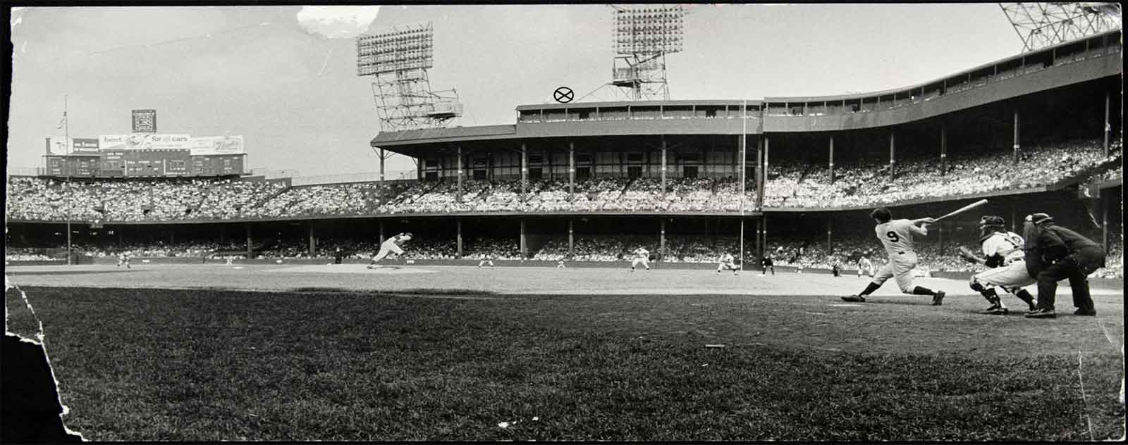 stade baseball vintage