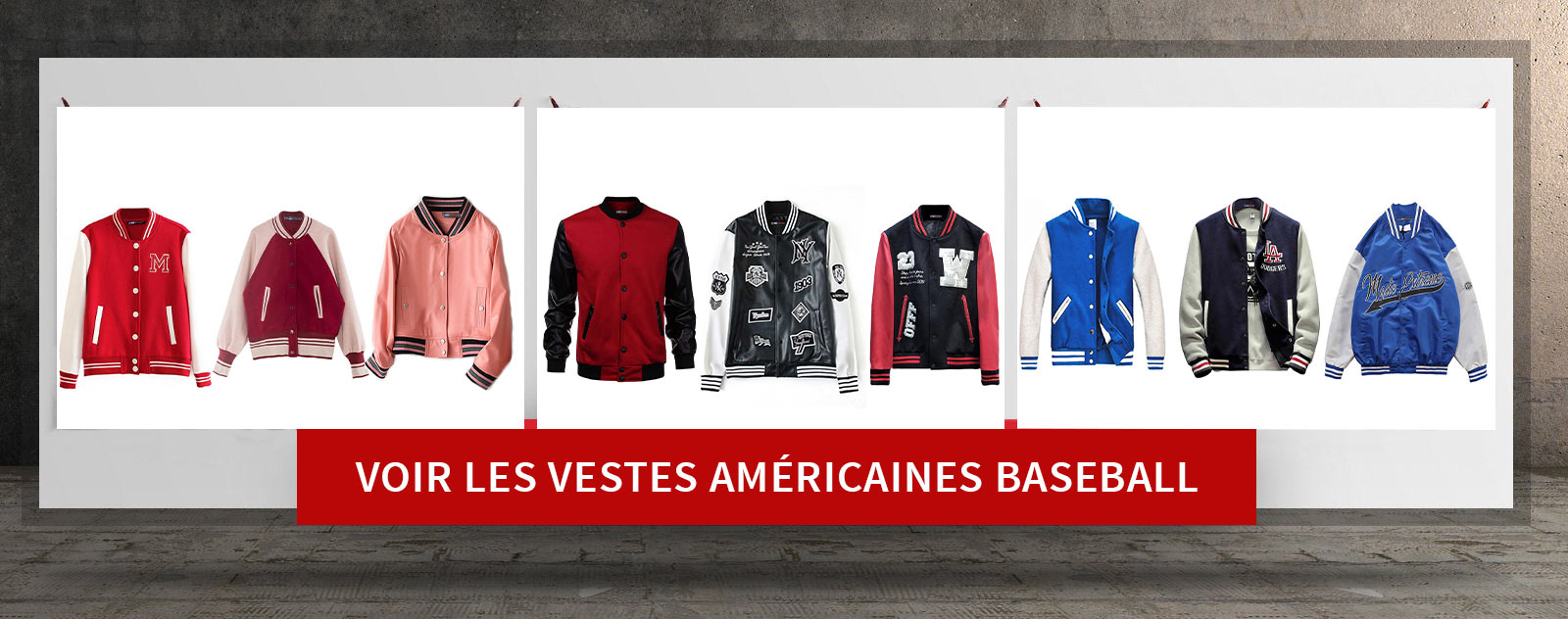 vestes americaines baseball