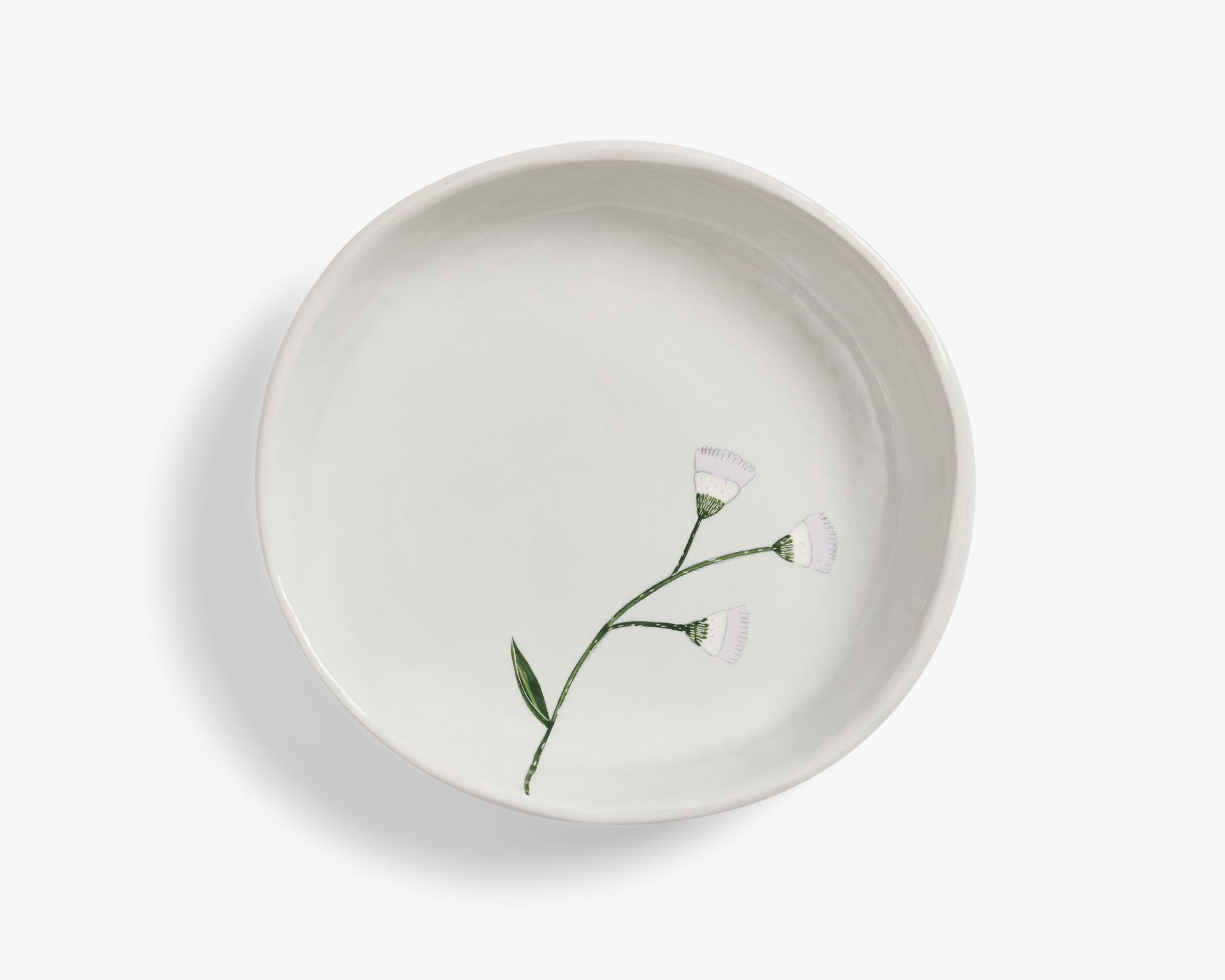 Gemma Orkin 'Wild Flowers' Serving Bowl - Grey Wash