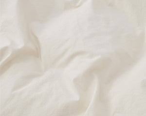 Tekla Cotton Percale Bedding - Winter White – Pan After
