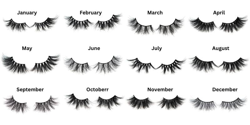 Types of 3D Mink Lashes 25 MM
