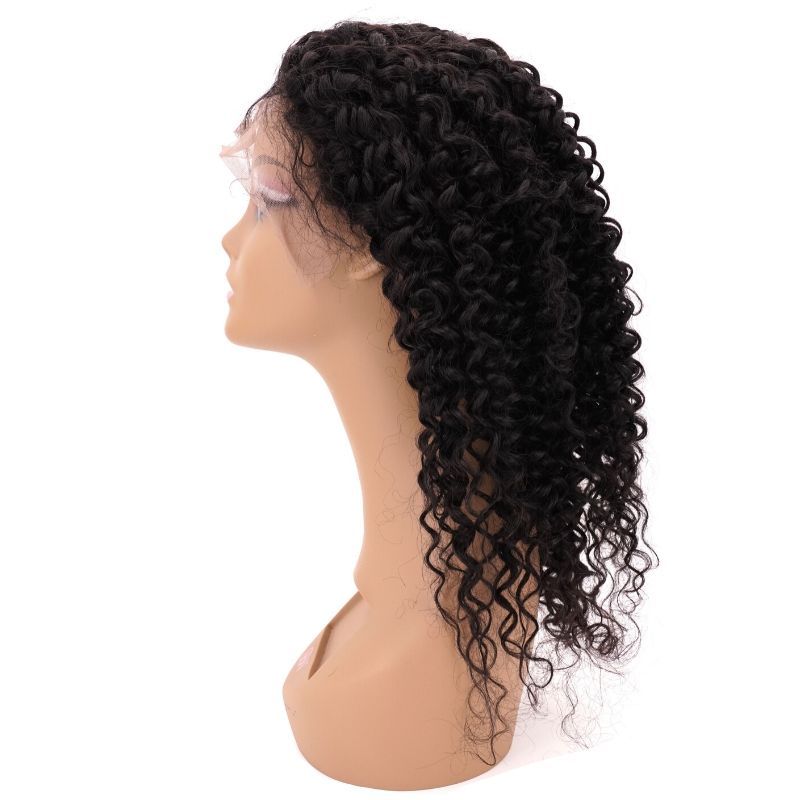 13x4 Deep Curly Transparent Lace Front Wig - Private Label Wholesale product image